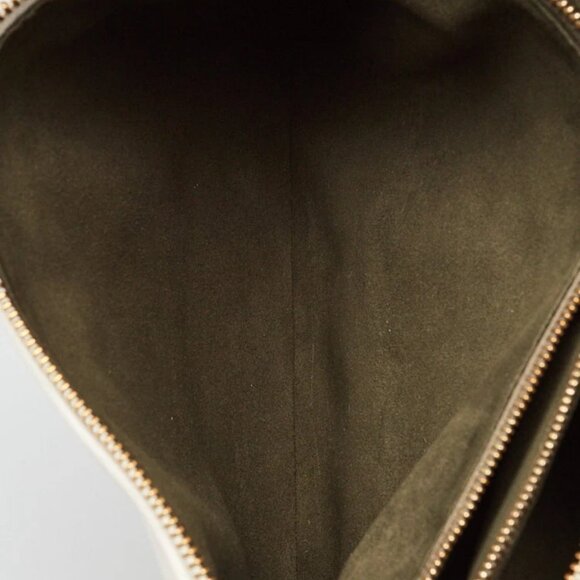 Louis Vuitton White Monogram Embossed Leather Coussin PM Bag - Picture 11 of 12